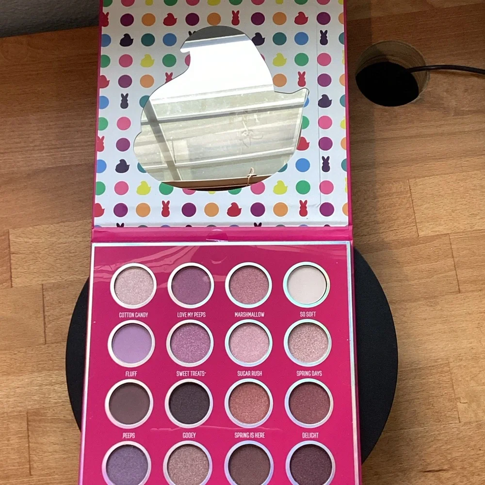 Peeps Eyeshadow Palette in Pink and Yellow
